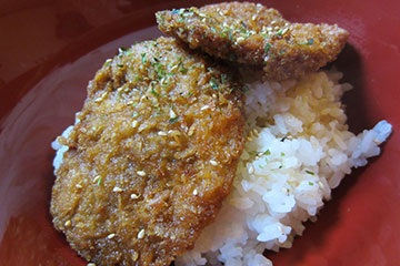 タレカツ丼！