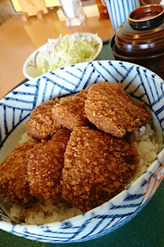 志多美屋のソースカツ丼(6枚)