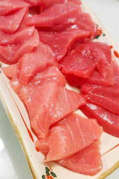生本マグロのお刺身